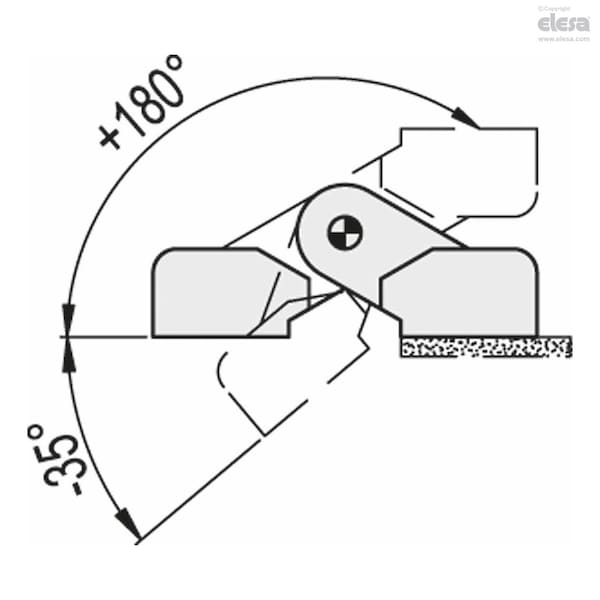 Hinges, CFA.40 CH-4